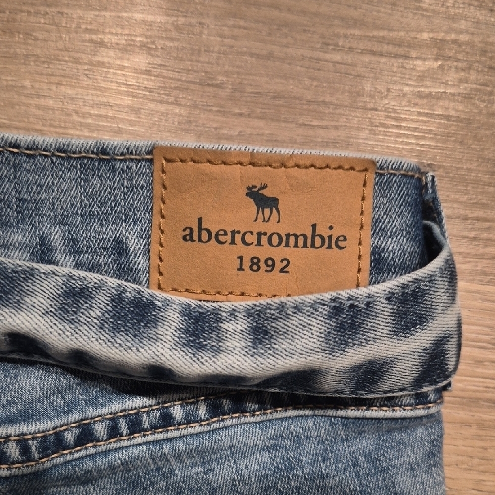 Abercrombie Kids Belted High Rise Ankle Skinny Jeans - Picture 8 of 8